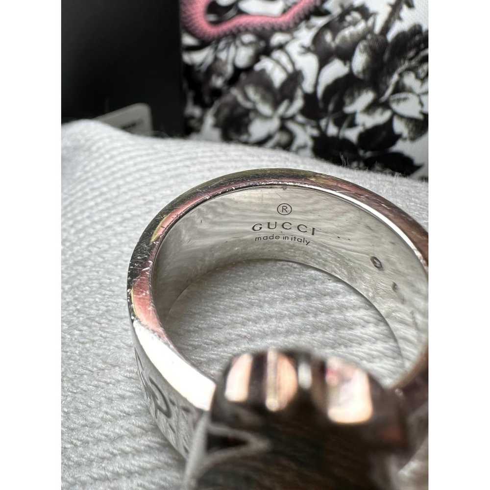 Gucci Silver ring - image 2