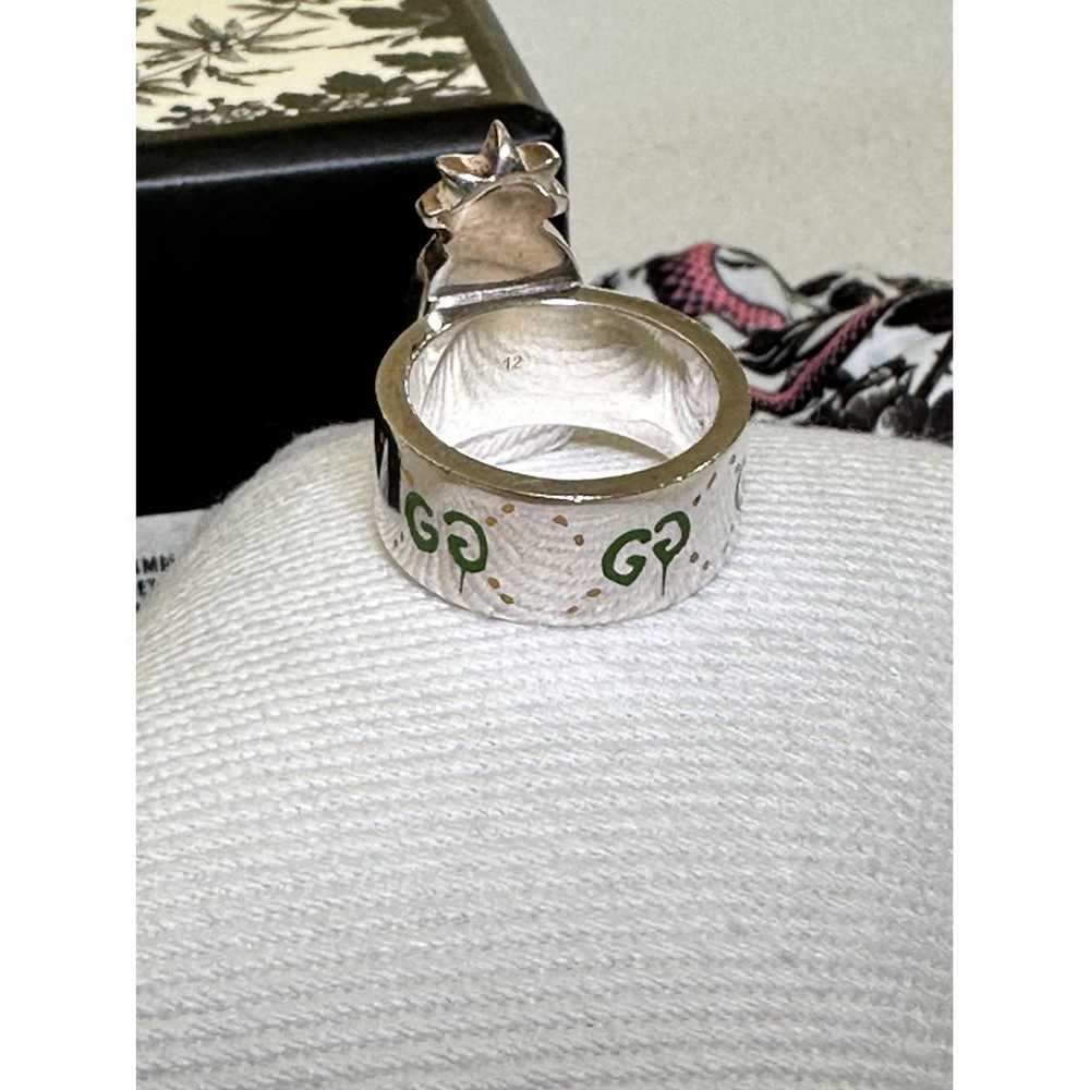 Gucci Silver ring - image 5