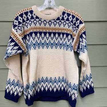 Wool Norwegian traditional sweater