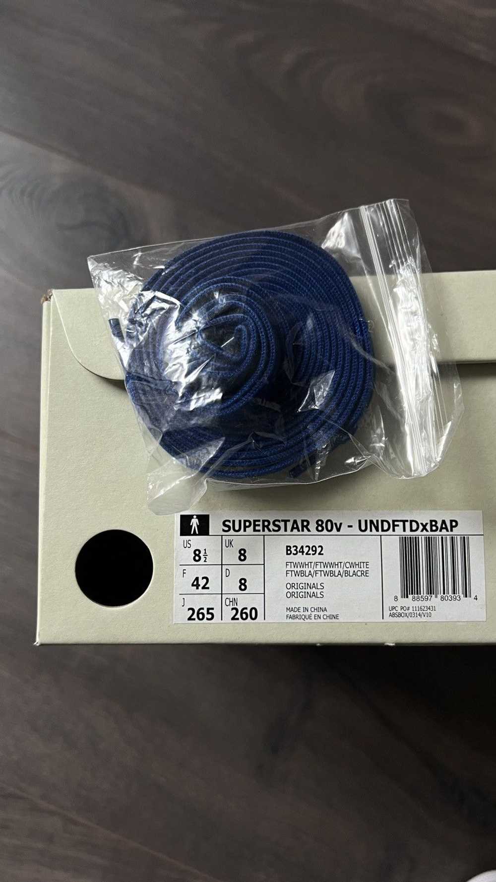 Adidas × Bape × Undefeated Adidas Superstar 80v U… - image 10