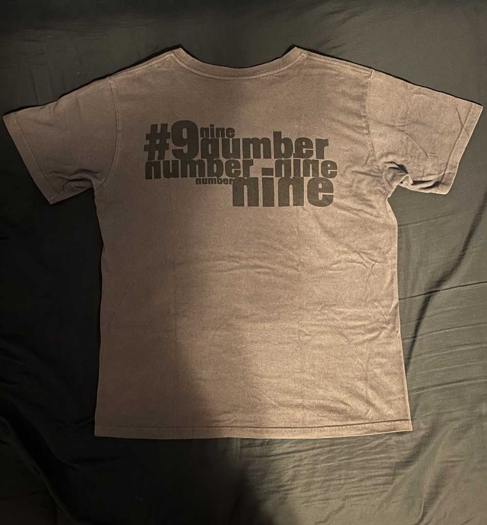 Number (N)ine Number Nine Box Logo Tee - image 2