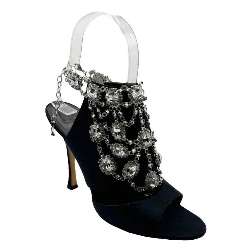 Manolo Blahnik Cloth heels