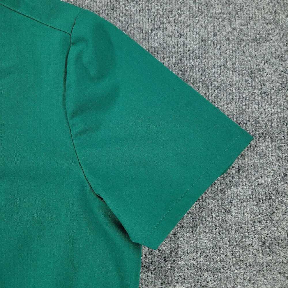 Vintage Figs Scrub Top Shirt Men XL Green Technic… - image 3