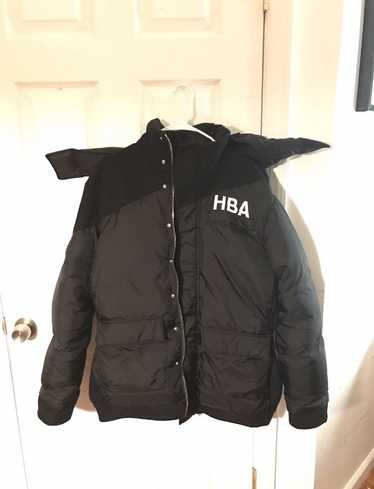 Hood By Air Black Down Puff Daddy Coat