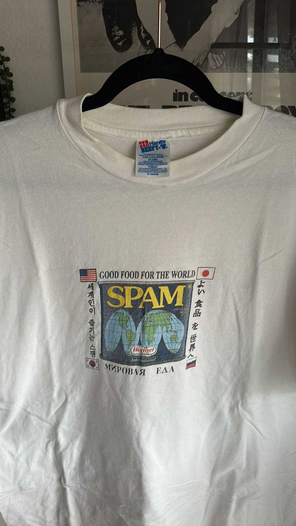 Hanes × Vintage Vintage single stitch SPAM “good … - image 2