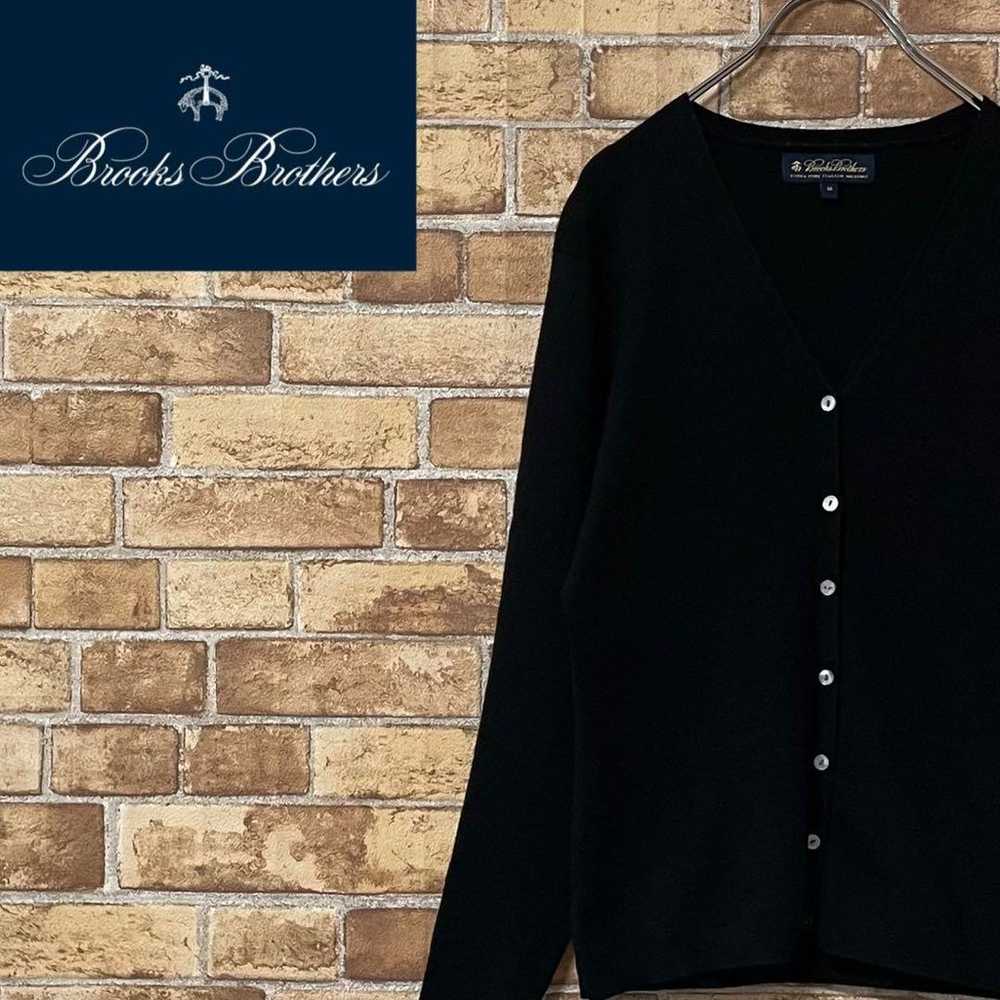 Brooks Brothers Knit Cardigan Sweater Black Women… - image 1