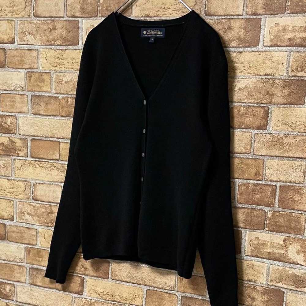 Brooks Brothers Knit Cardigan Sweater Black Women… - image 3