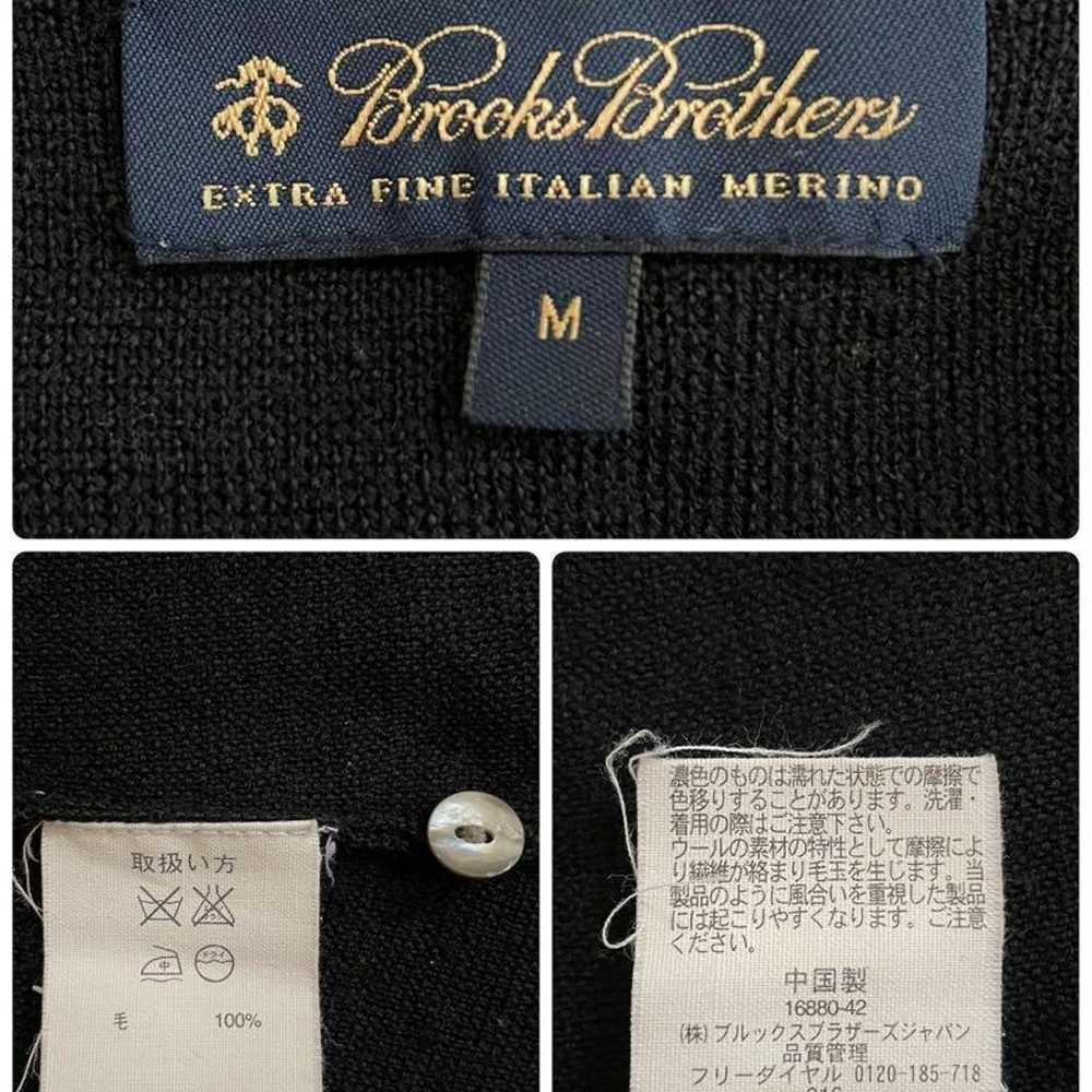 Brooks Brothers Knit Cardigan Sweater Black Women… - image 8