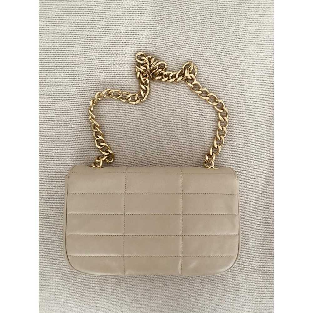 Celine Triomphe chain leather handbag - image 6