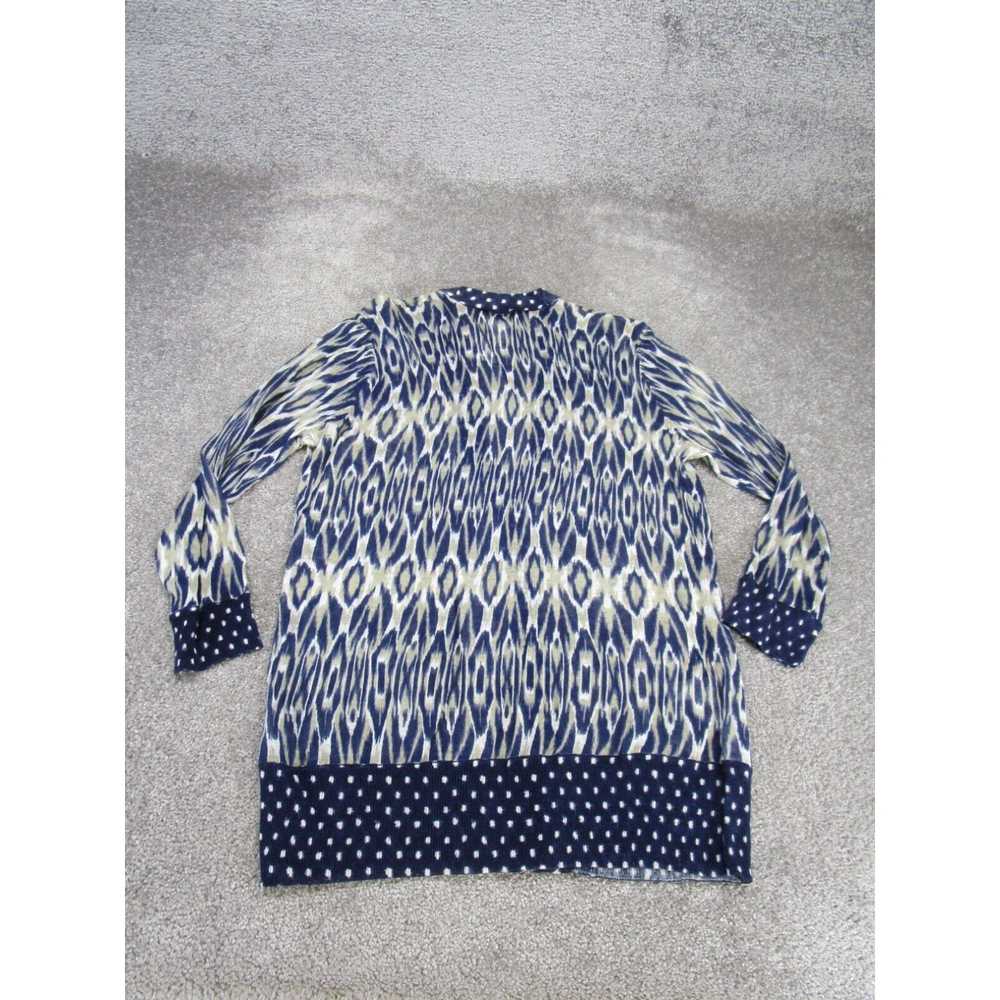 Loft Loft Sweater Womens Large Blue Lightweight C… - image 3