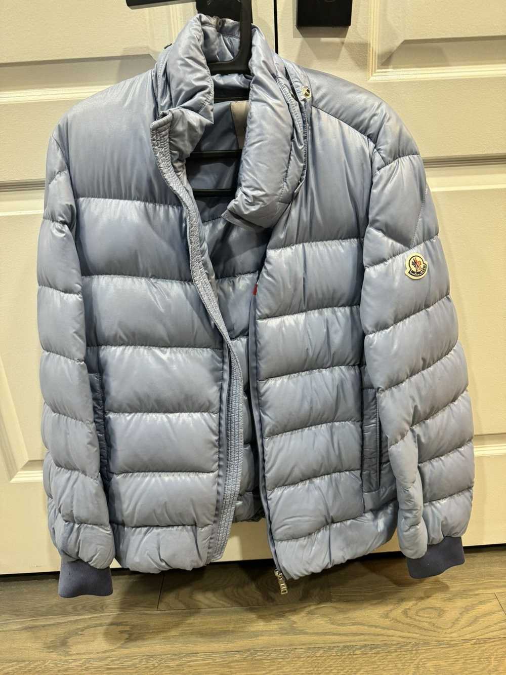 Moncler Moncler down jacket baby blue - image 1