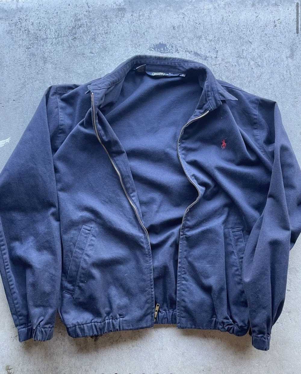 Polo Ralph Lauren Vintage Polo Collared Jacket 90… - image 2