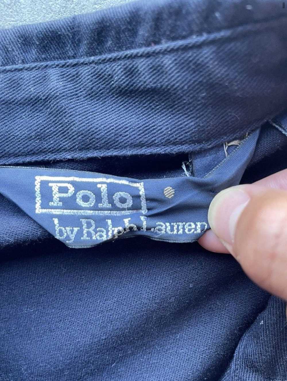 Polo Ralph Lauren Vintage Polo Collared Jacket 90… - image 4