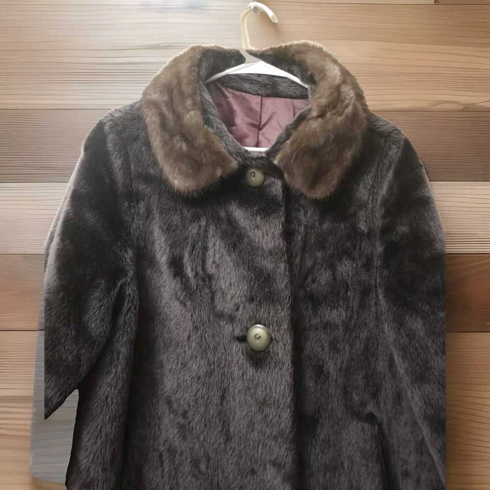 Vintage Vintage Faux Fur Coat Mincara Russel Tayl… - image 5