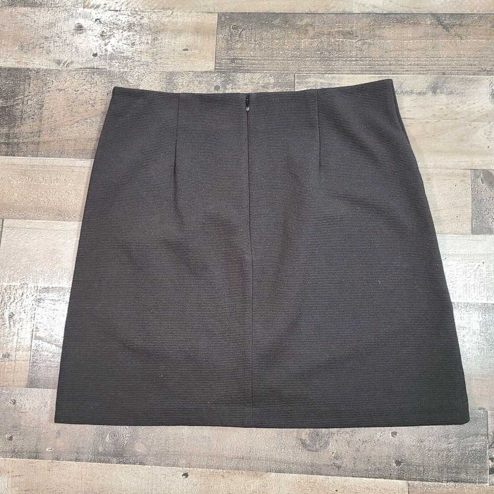 Loft Loft Skirt Womens M Medium Gray A-Line Short… - image 2