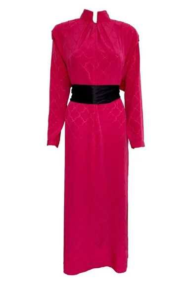 Product Details Vintage Dior Pink Silk Maxi Dress