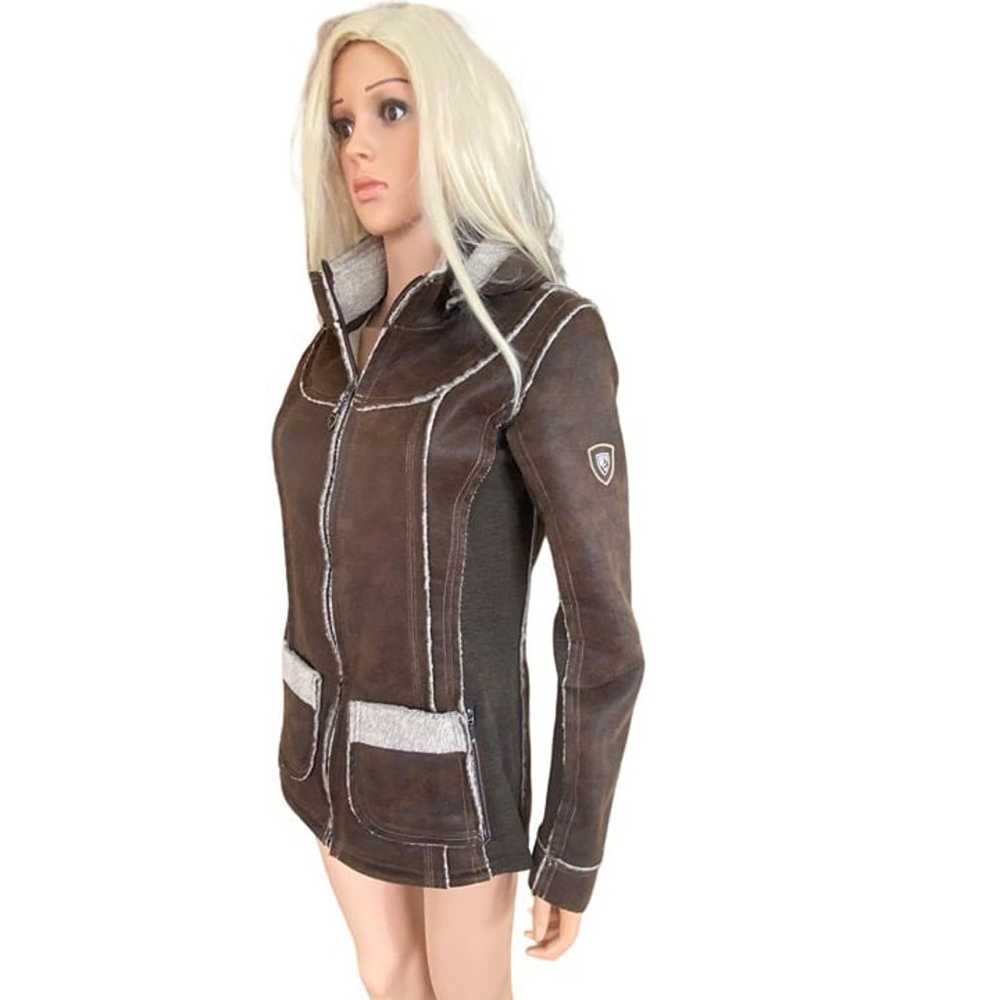 Kuhl Small Dani Sherpa Lined Jacket Brown MSRP$29… - image 10