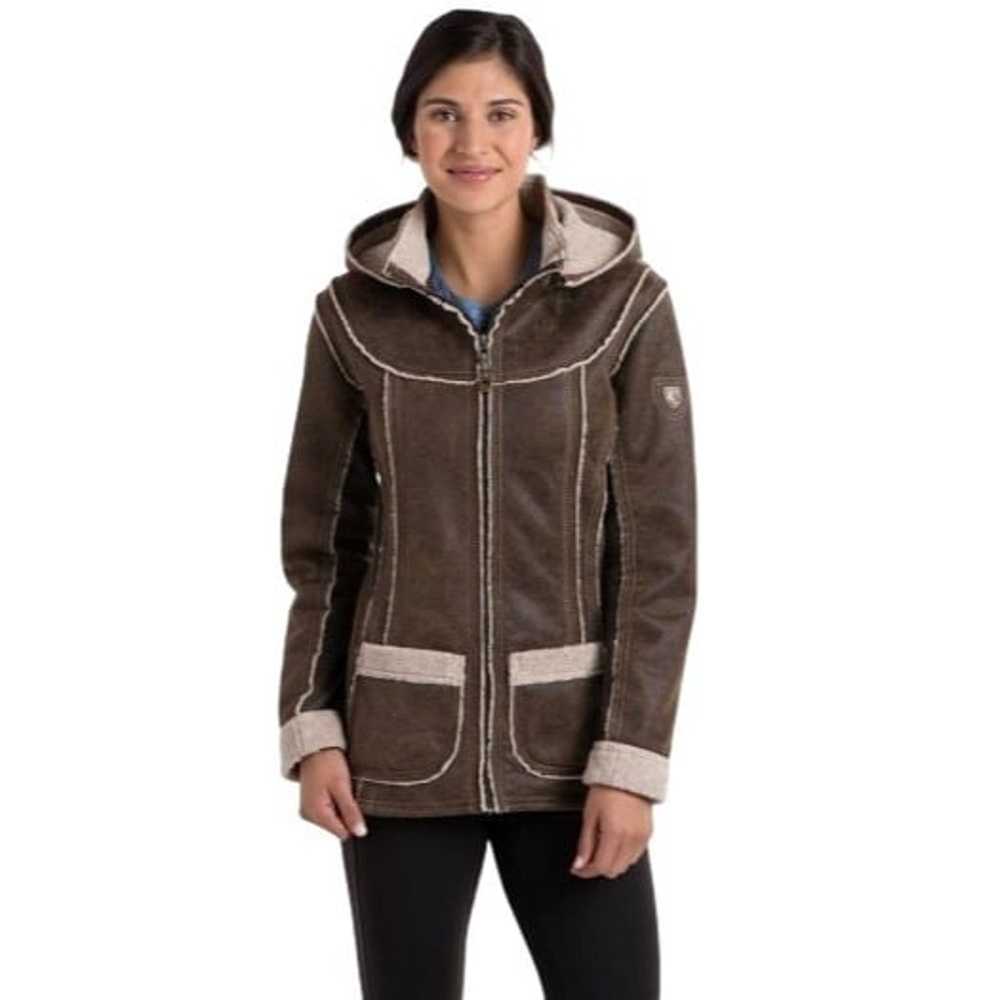 Kuhl Small Dani Sherpa Lined Jacket Brown MSRP$29… - image 3