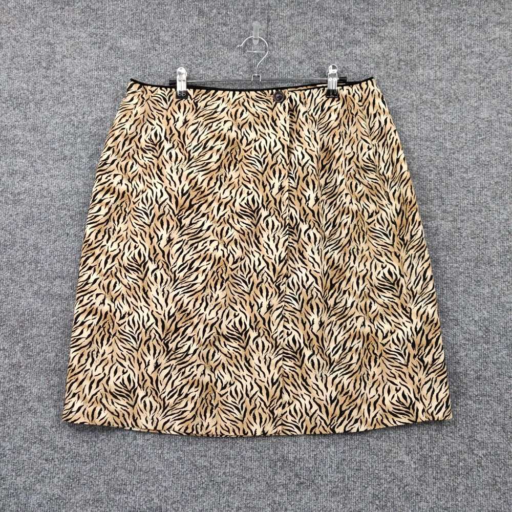 Worthington Worthington Skirt 14P Petite Brown Wr… - image 1