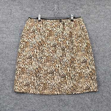 Worthington Worthington Skirt 14P Petite Brown Wr… - image 1