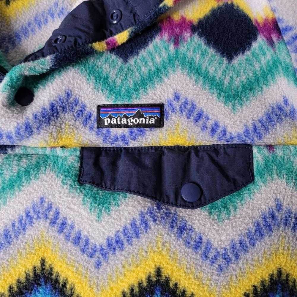 PATAGONIA Synchilla Snap-T Pullover Fleece Aztec … - image 4