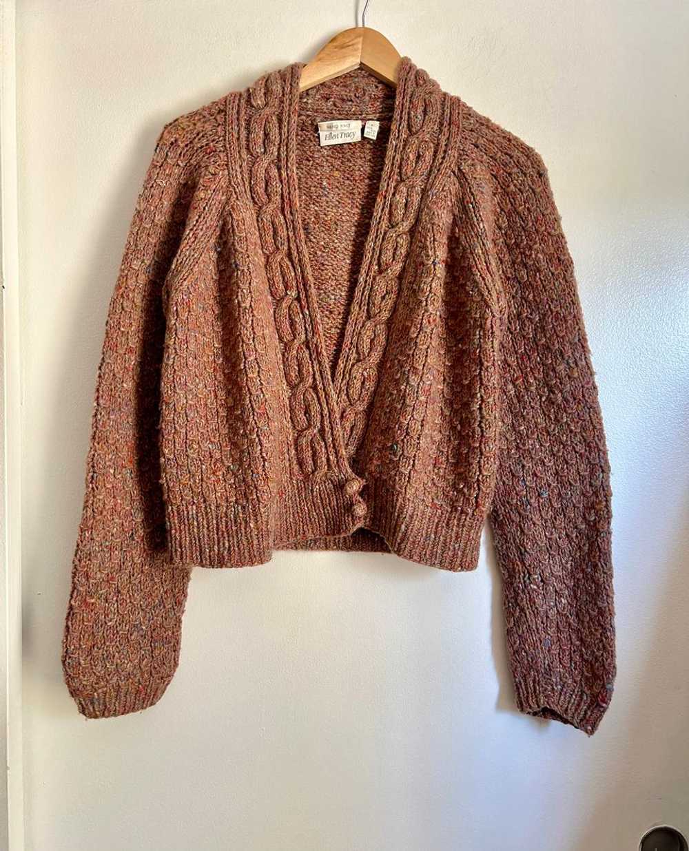 Ellen Tracey Hand knit wool cardigan (M) | Used,… - image 1