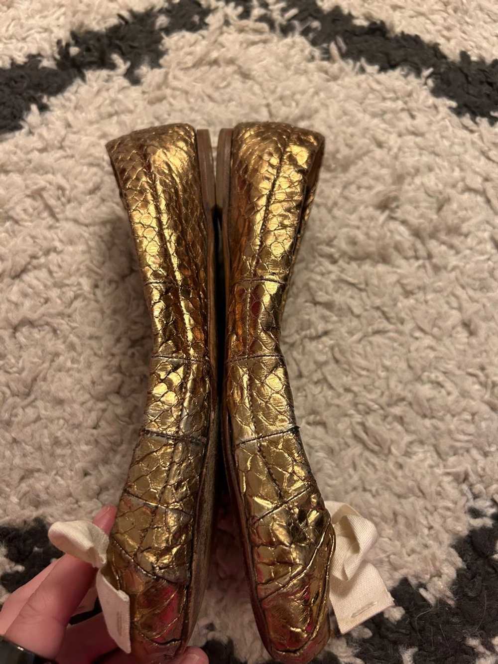 Prada Gold slipper flats (39) | Used, Secondhand,… - image 2