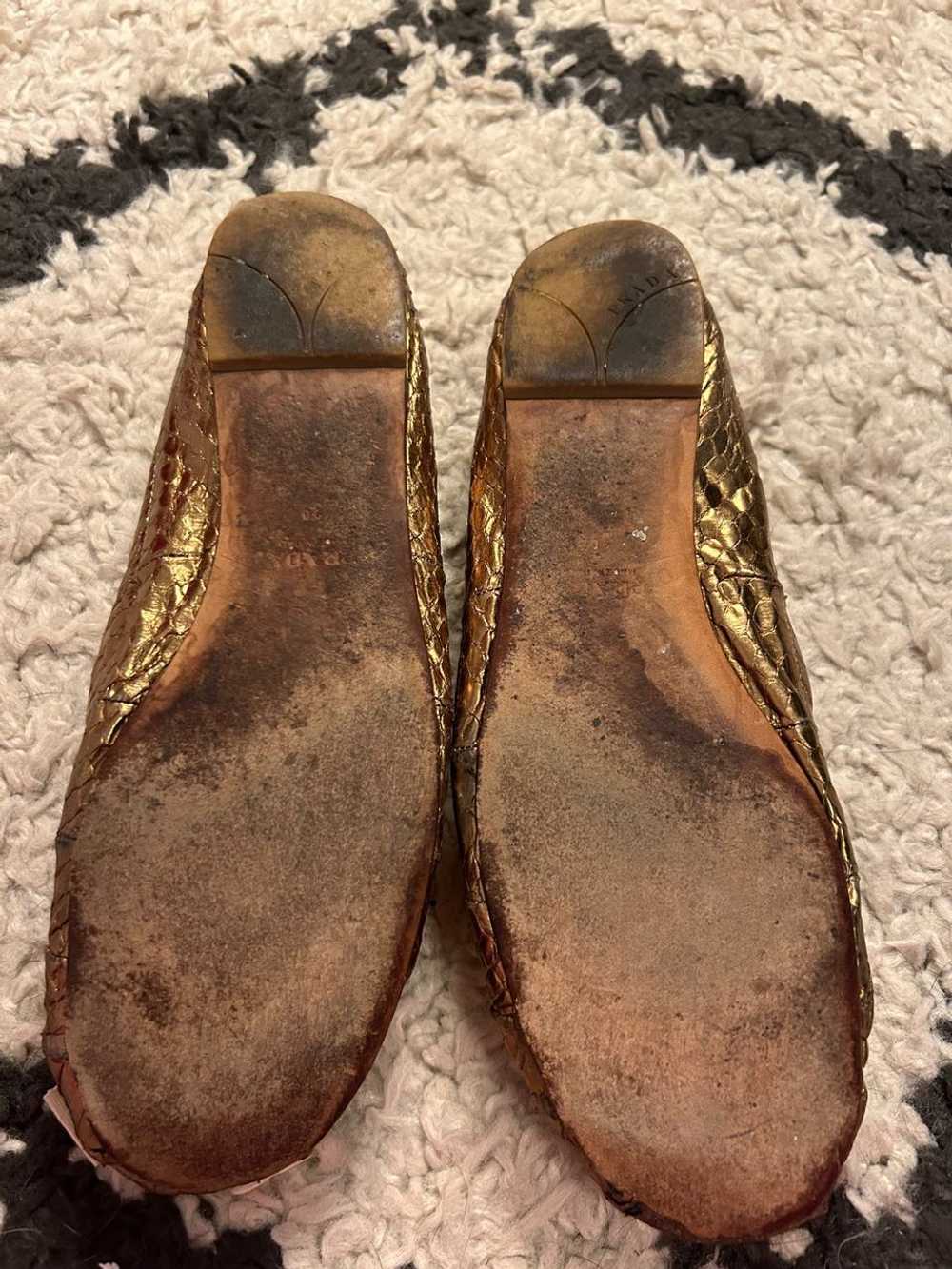 Prada Gold slipper flats (39) | Used, Secondhand,… - image 3