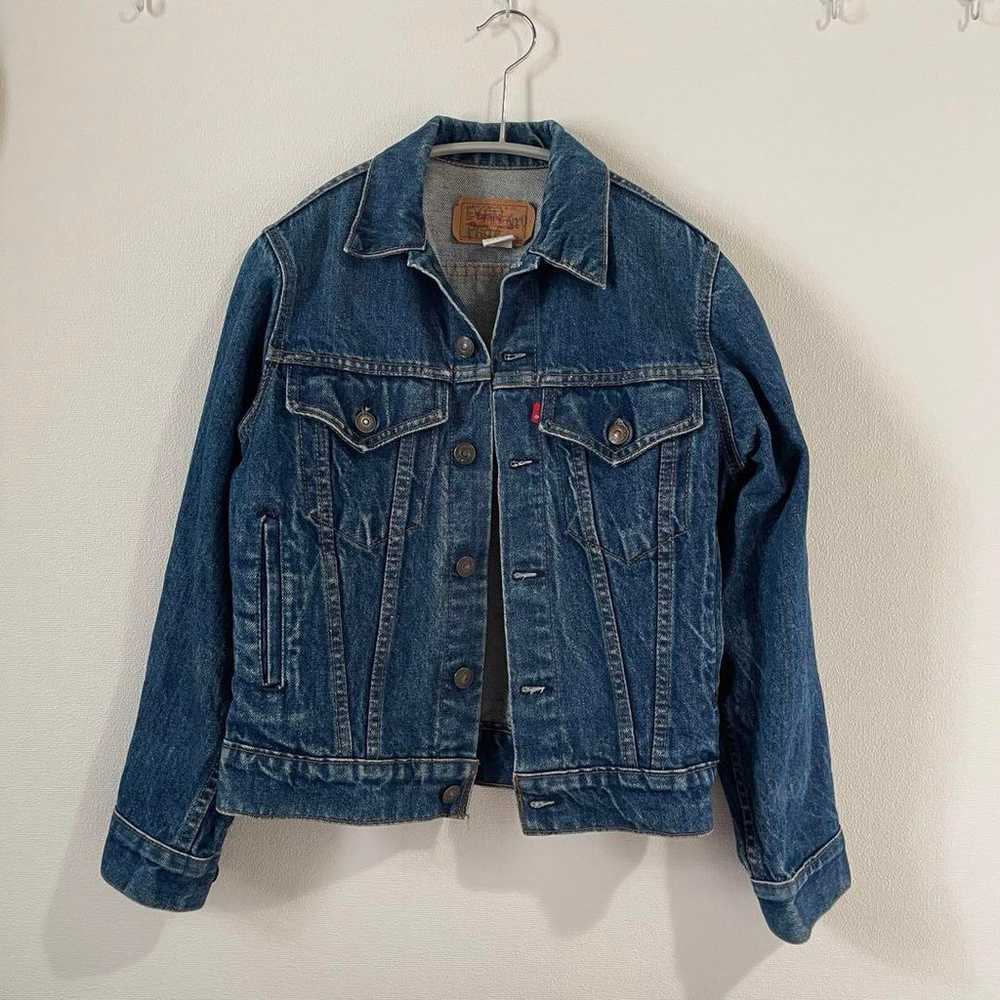 Levi's Denim Jacket G-Jean 70706 Vintage - image 1