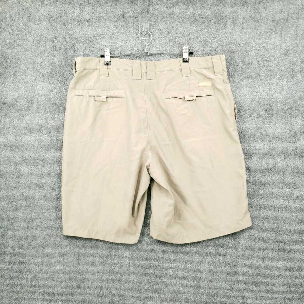 Vintage Columbia Shorts Mens 38 Khaki Chino Mid-R… - image 2