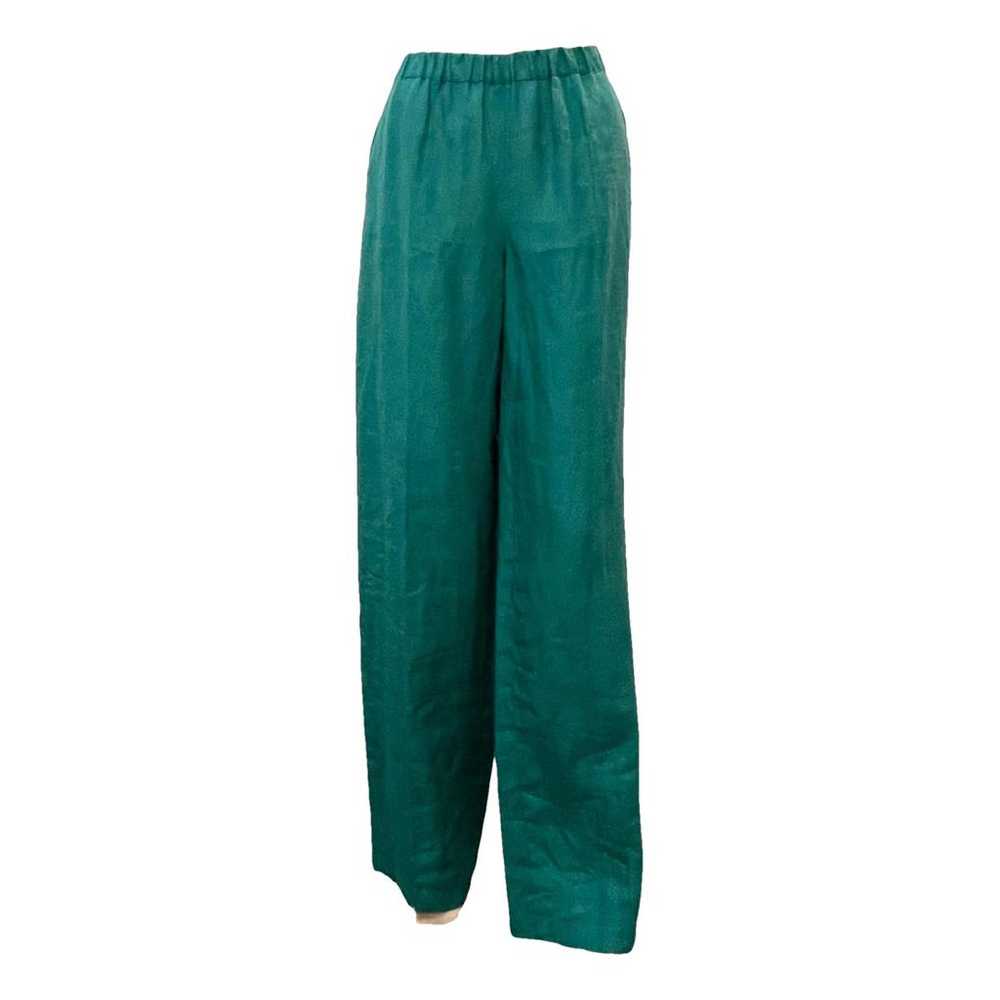 Marina Rinaldi Linen large pants - image 1