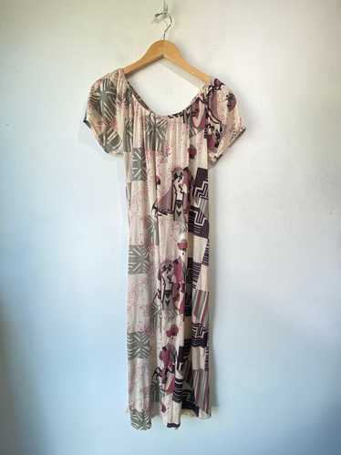 Vintage Art Deco Slip Dress