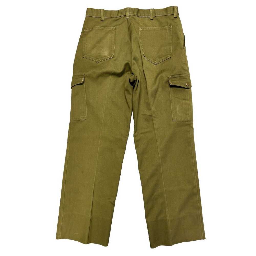 Vintage Vintage Boy Scouts Pants Mens 32 Green Ou… - image 2