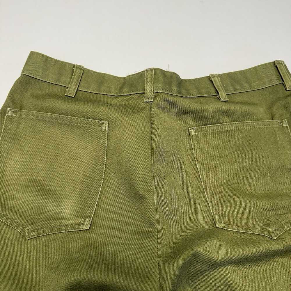 Vintage Vintage Boy Scouts Pants Mens 32 Green Ou… - image 4