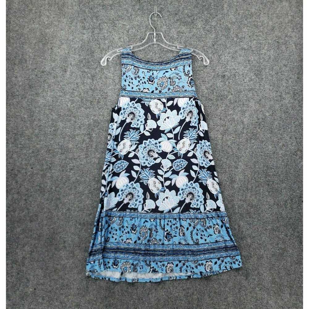 Loft Loft Dress Women SP Petite Blue Shift Short … - image 2