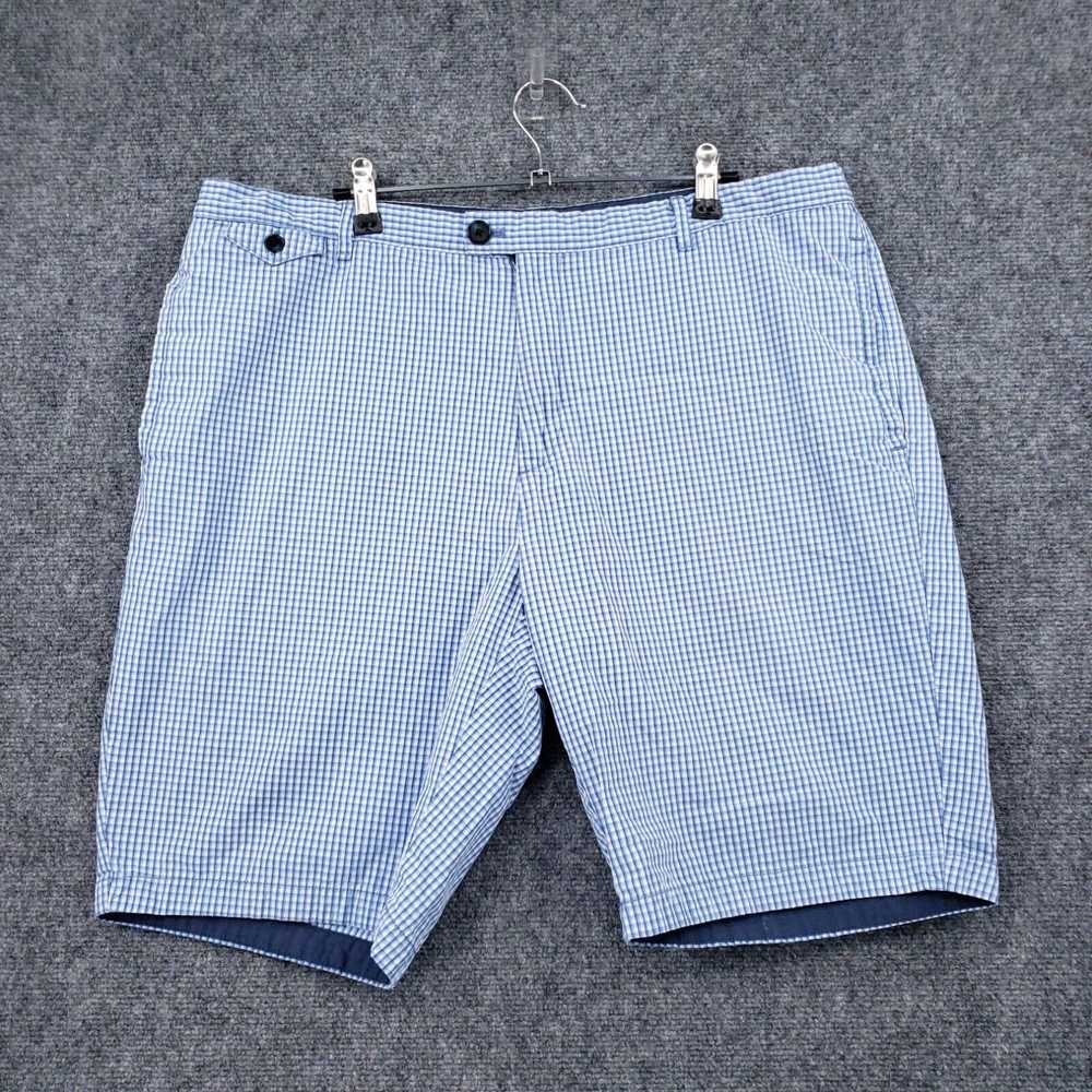 Calvin Klein Calvin Klein Shorts Mens38 Blue Chec… - image 1