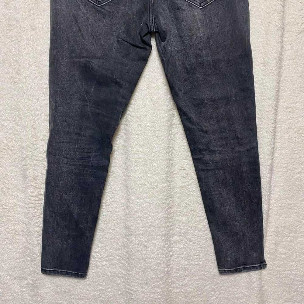 770 Zara Skinny Skinny Denim Charcoal Grey Simple… - image 10