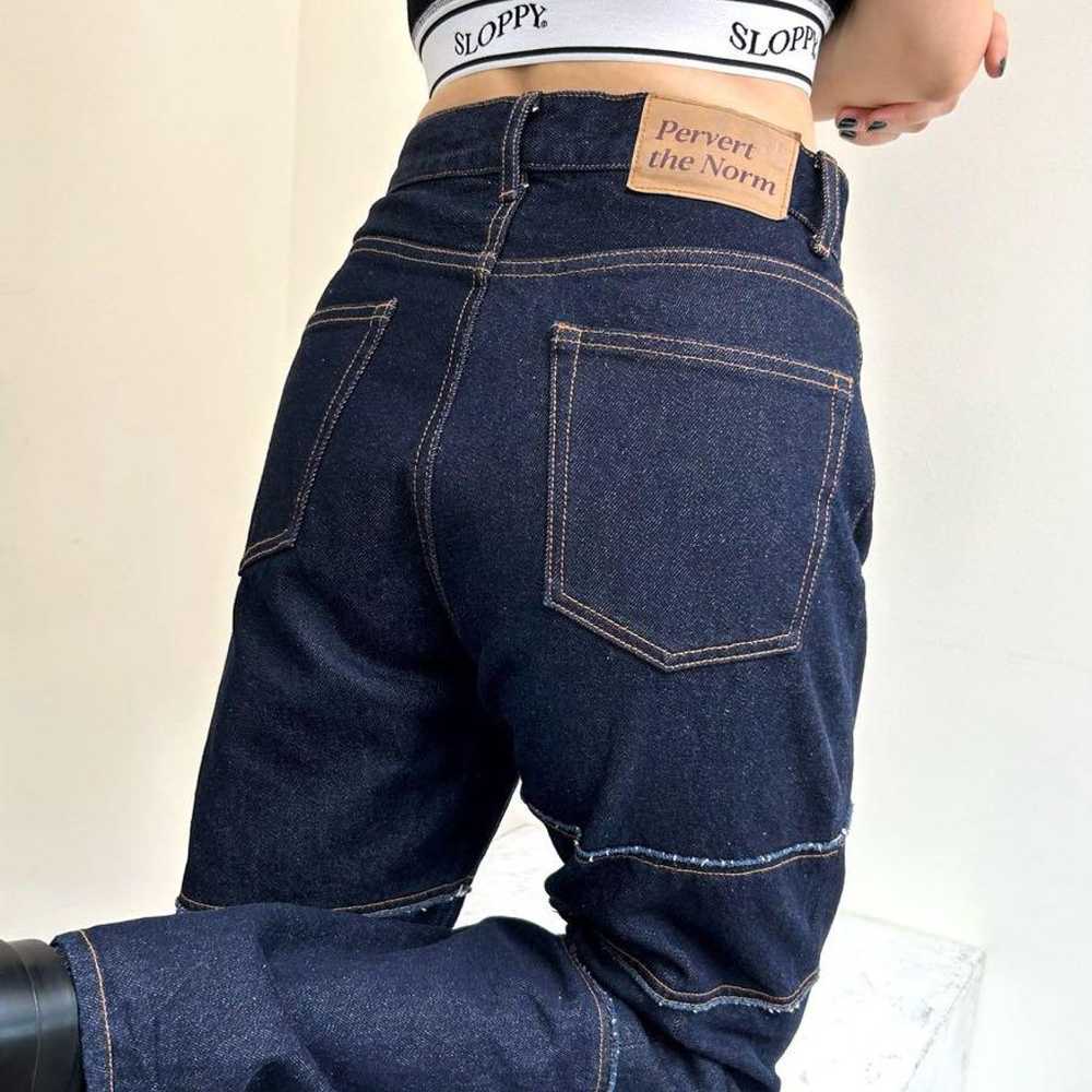 "WHO'S WHO GALLERY" Remake-Like Denim Navy - image 12