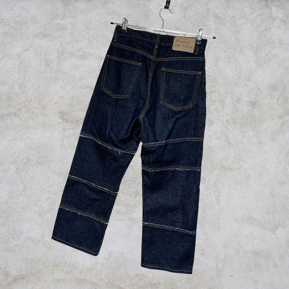 "WHO'S WHO GALLERY" Remake-Like Denim Navy - image 4