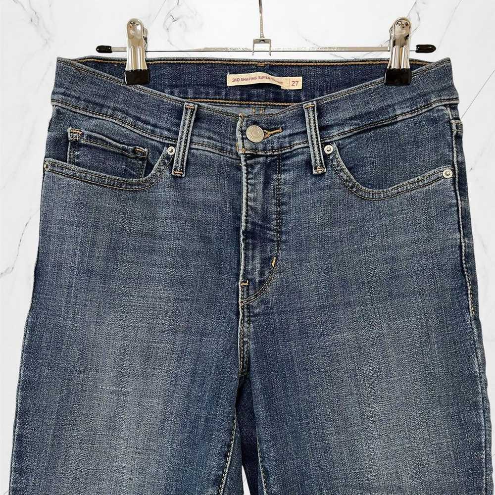 【Levi's】310 Shaping Super Skinny Denim, Size 27 J… - image 3