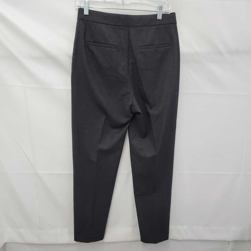 Theory WM's Gray Wool Flannel Dress Trousers Size… - image 2