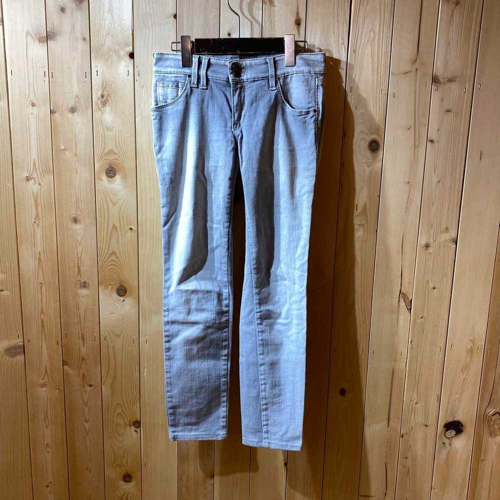 SS3071 GAS Gas Denim Jeans Slim Grey W24×L28 - image 3