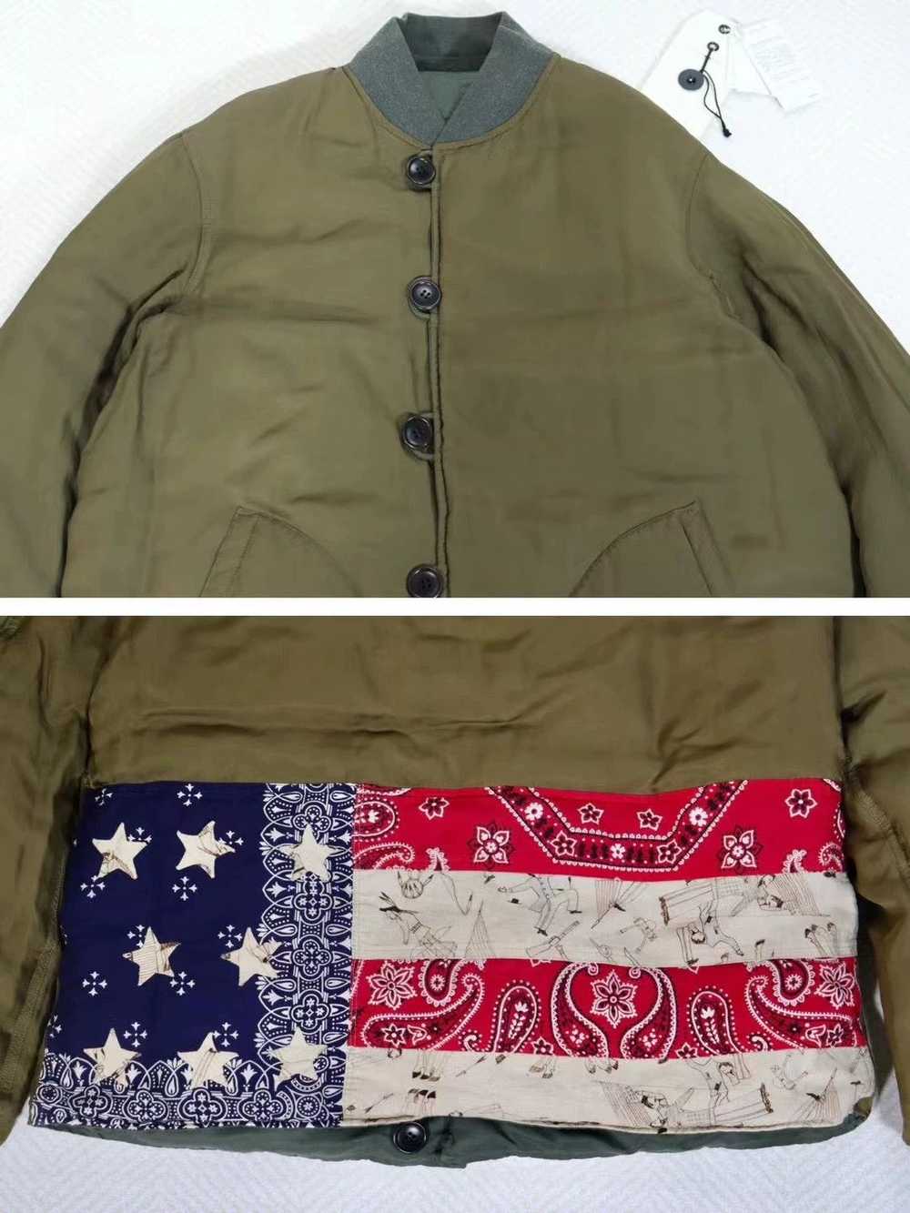 Visvim Visvim 18aw Spot Corps Star flag down jack… - image 3