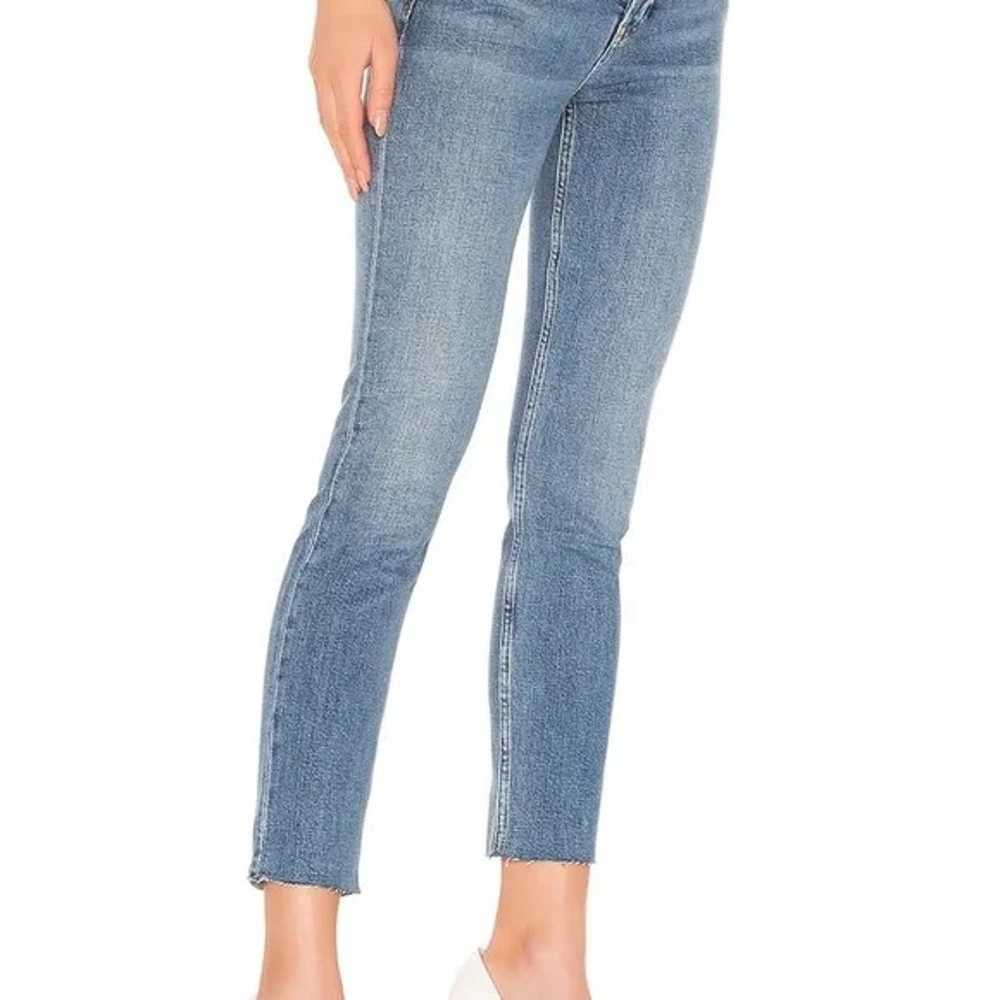 RE/DONE Originals High Rise Ankle Crop Sz 26 - image 6