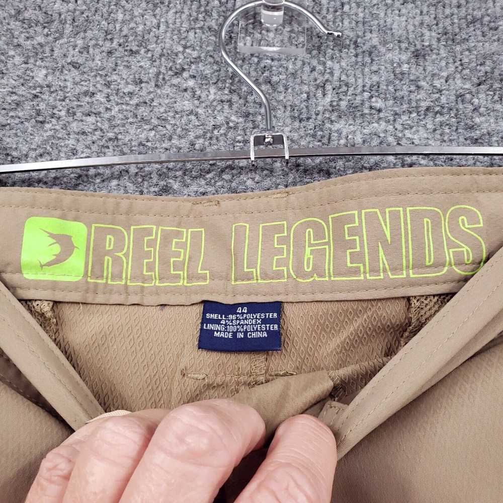 Vintage Reel Legends Shorts Mens 44 Brown Cargo M… - image 3