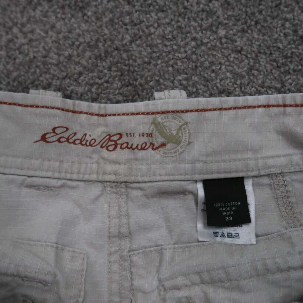 Eddie Bauer Eddie Bauer Light Tan Khaki Cargo Sho… - image 3