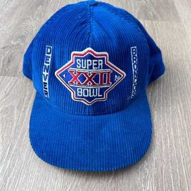 Vintage 80's Denver Broncos Super Bowl Hat|Blue C… - image 1