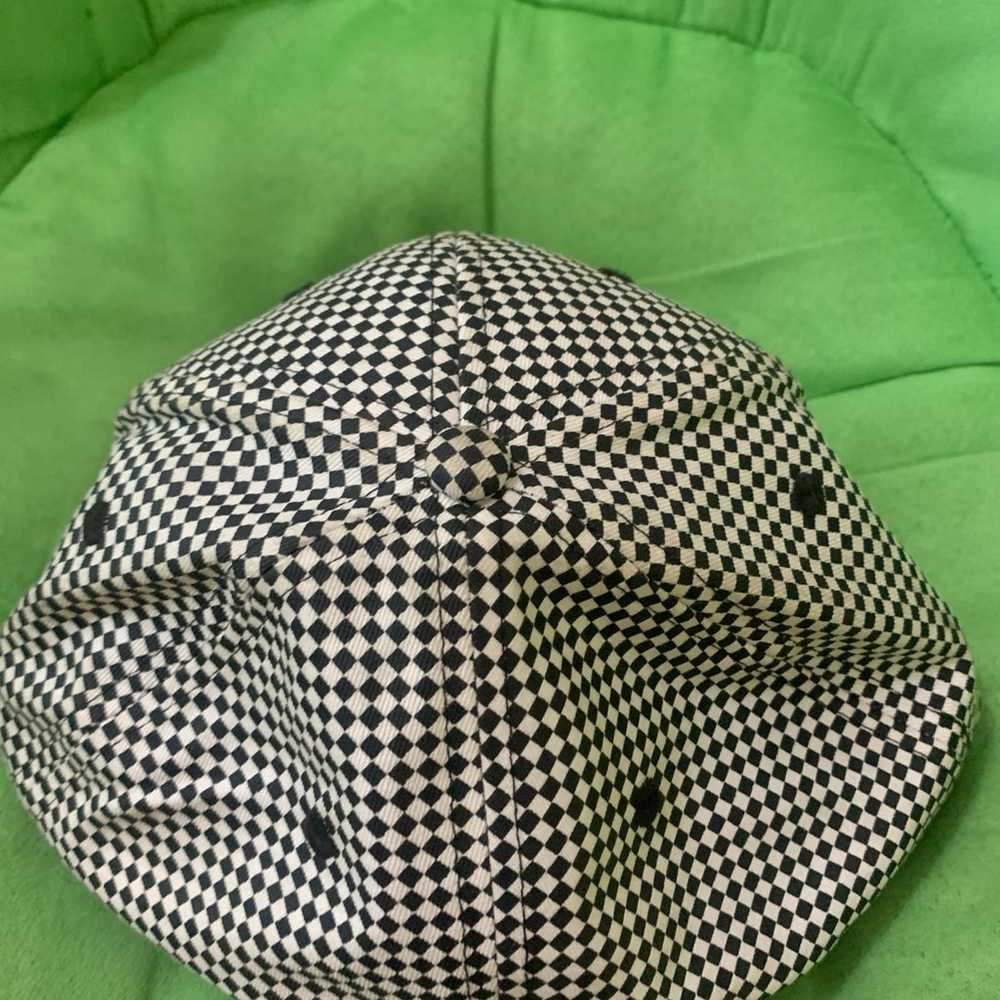 VANS HAT Mens VINTAGE AUTHENTIC Black/white Check… - image 4