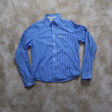 Vintage Hollister Surfer Cut Long Sleeve Striped … - image 1