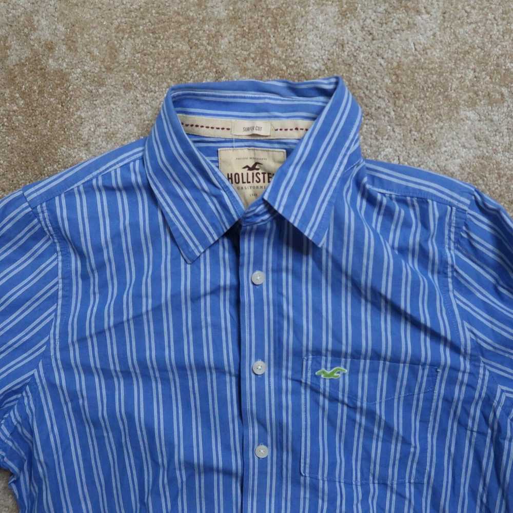 Vintage Hollister Surfer Cut Long Sleeve Striped … - image 2